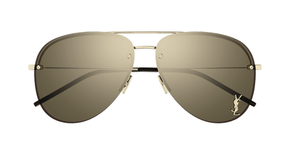 Gold Sunglasses Saint Laurent 889652058498