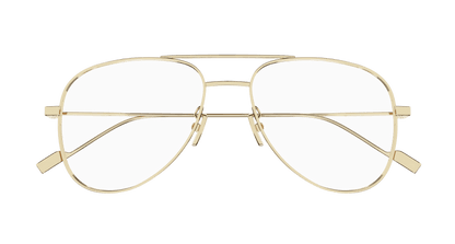 Gold Eyeglasses Saint Laurent 889652376653