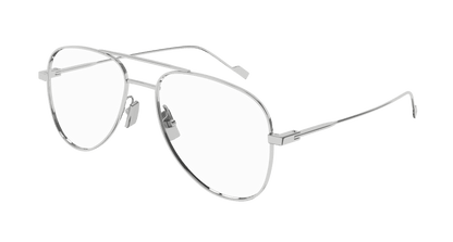 Silver Eyeglasses Saint Laurent 889652376646