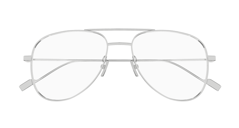 Silver Eyeglasses Saint Laurent 889652376646