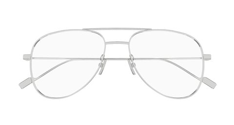Silver Eyeglasses Saint Laurent 889652376646