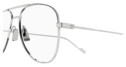 Silver Eyeglasses Saint Laurent 889652376646