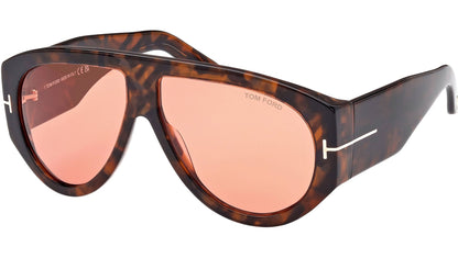 Tom Ford FT1044 Shiny Dark Havana / Bordeaux 889214402547