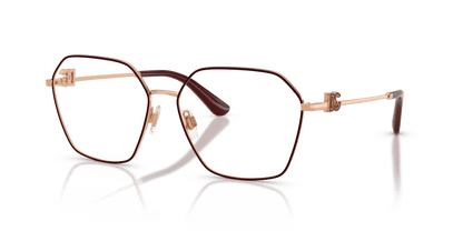 0DG1366 Pink Gold/Bordeaux three quarter view image 1 barcode 8056262836026