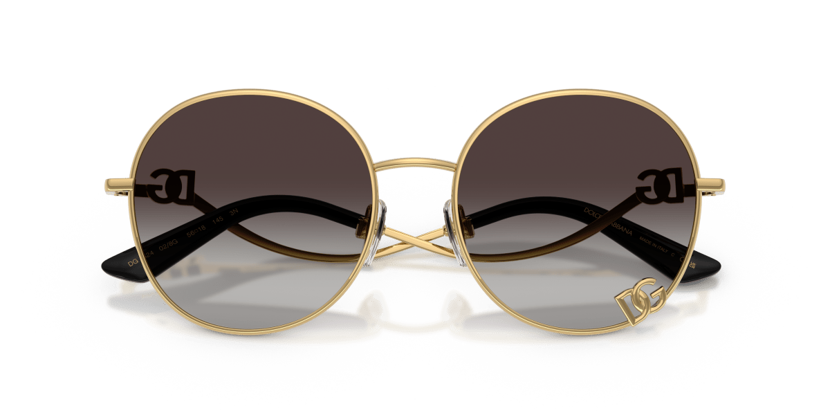 0DG2324 Gold / Grey Gradient (02/8G) close front view image 5 barcode 8056262660508