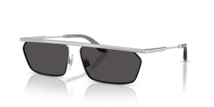 0DG2327 Silver/Matte Black three quarter view image 1 barcode 8056262581834