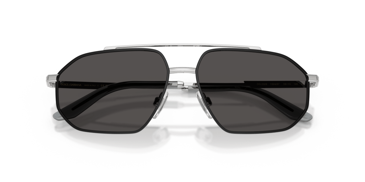 0DG2328 Silver/Matte Black close front view image 5 barcode 8056262581919