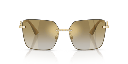 0DG2332B Gold / Gradient Light Brown Mirror Gold (02/6E) front view image 4 barcode 8056262855416