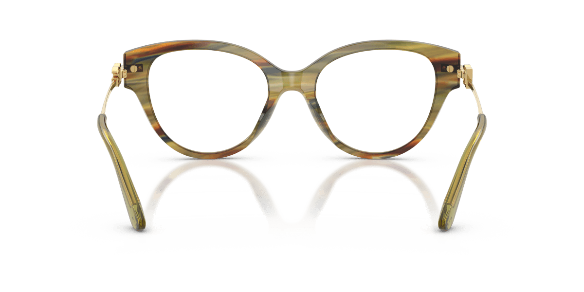 0DG3438 Striped Green Transparent rear view image 3 barcode 8056262835555