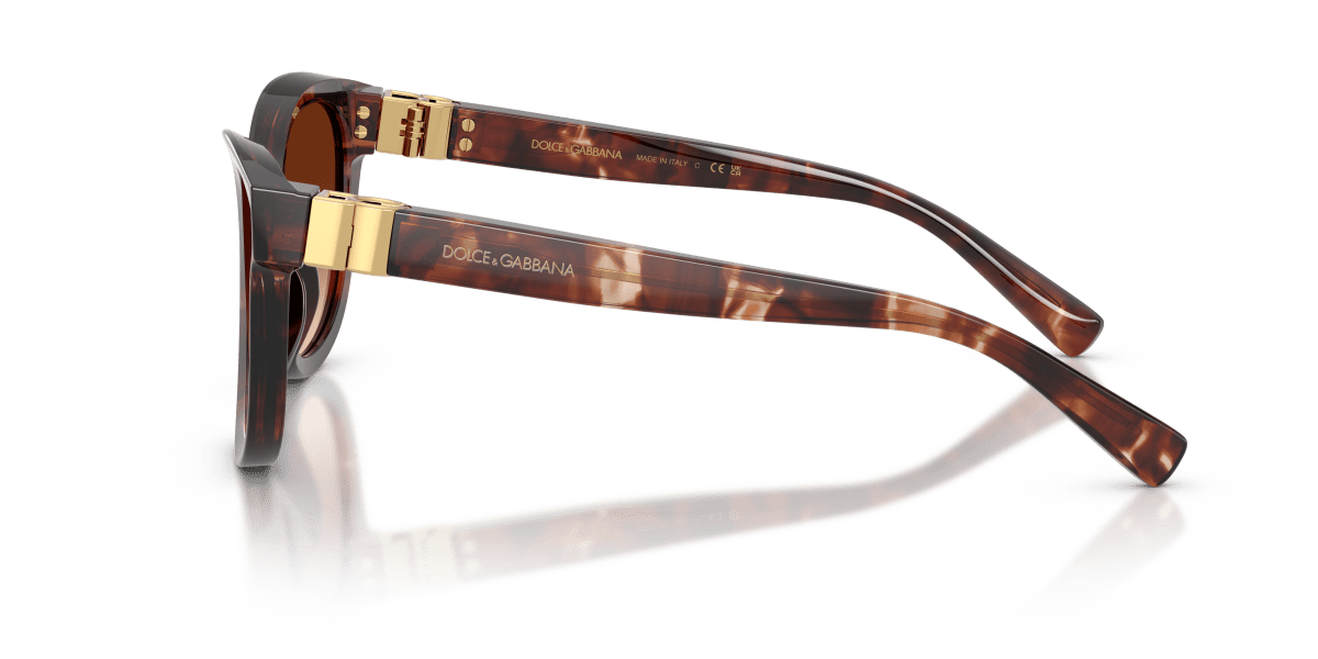 0DG4533 Dark Red Havana side view image 2 barcode 8056262831571