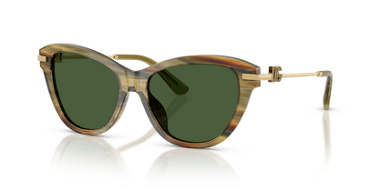 0DG4534 Striped Green Transparent three quarter view image 1 barcode 8056262835043