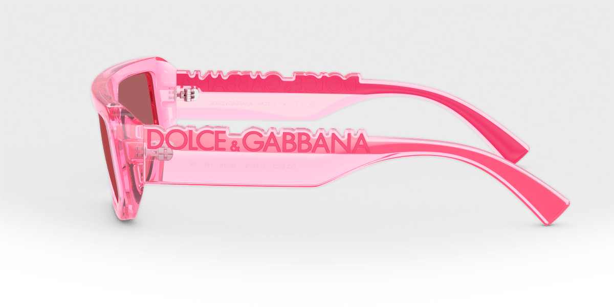 0DG6203 Transparent Pink side view image 2 barcode 8056262582992
