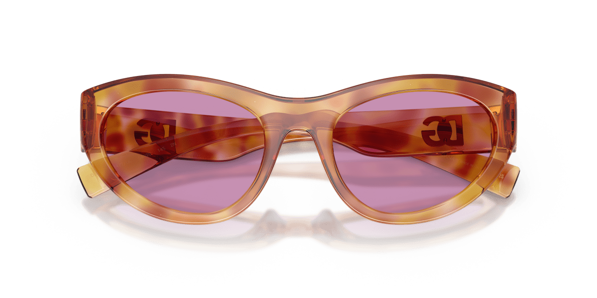 0DG6207 Violet Havana close front view image 5 barcode 8056262847275