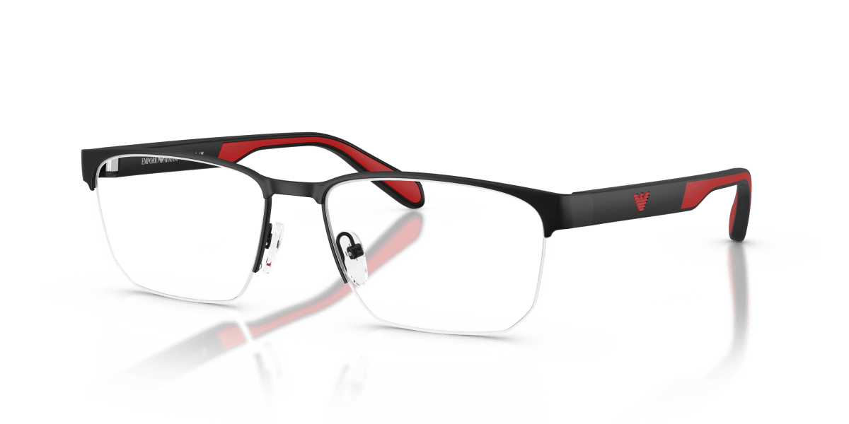 Emporio Armani EA1162 Black (Matte Black - 3085) 8056262479261