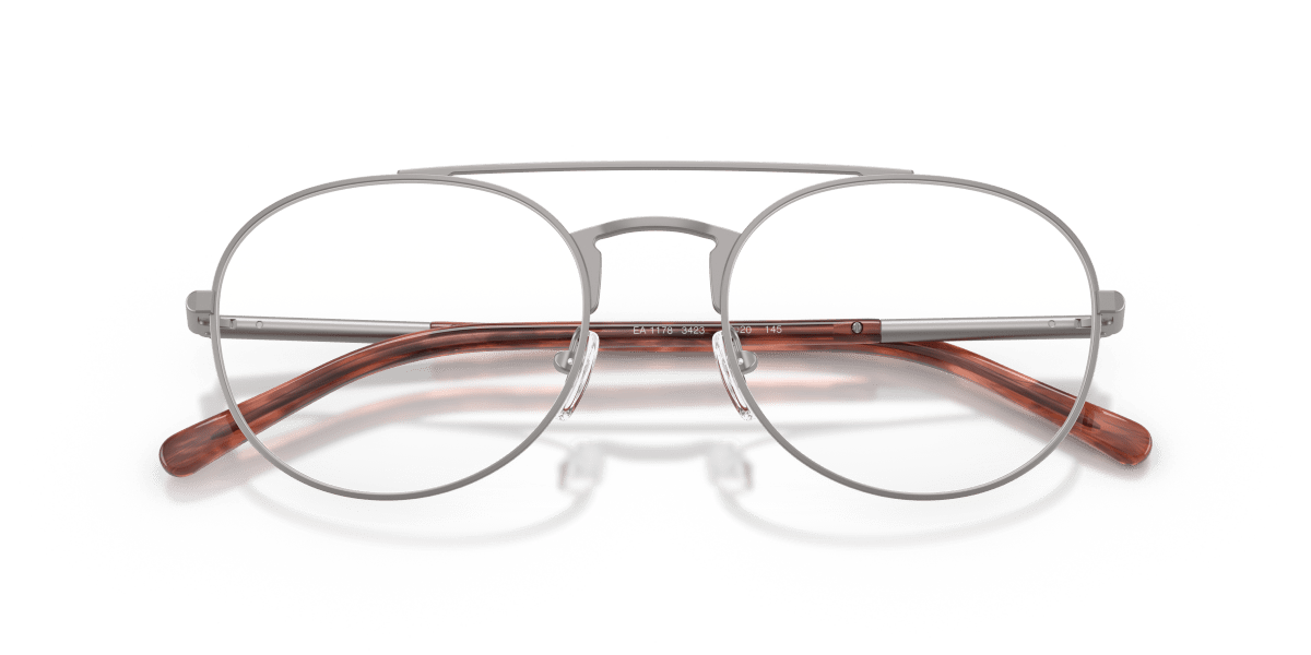 0EA1178 Matte Gunmetal / Demo Lens (3423) close front view image 5 barcode 8056262662014