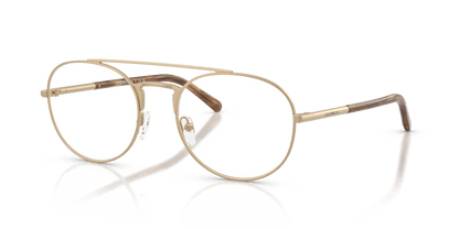 0EA1178 Matte Pale Gold / Demo Lens (3421) three quarter view image 1 barcode 8056262661970