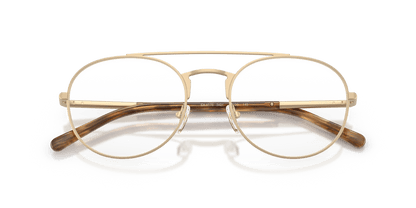 0EA1178 Matte Pale Gold / Demo Lens (3421) close front view image 5 barcode 8056262661963