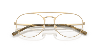0EA1178 Matte Pale Gold / Demo Lens (3422) close front view image 5 barcode 8056262661994