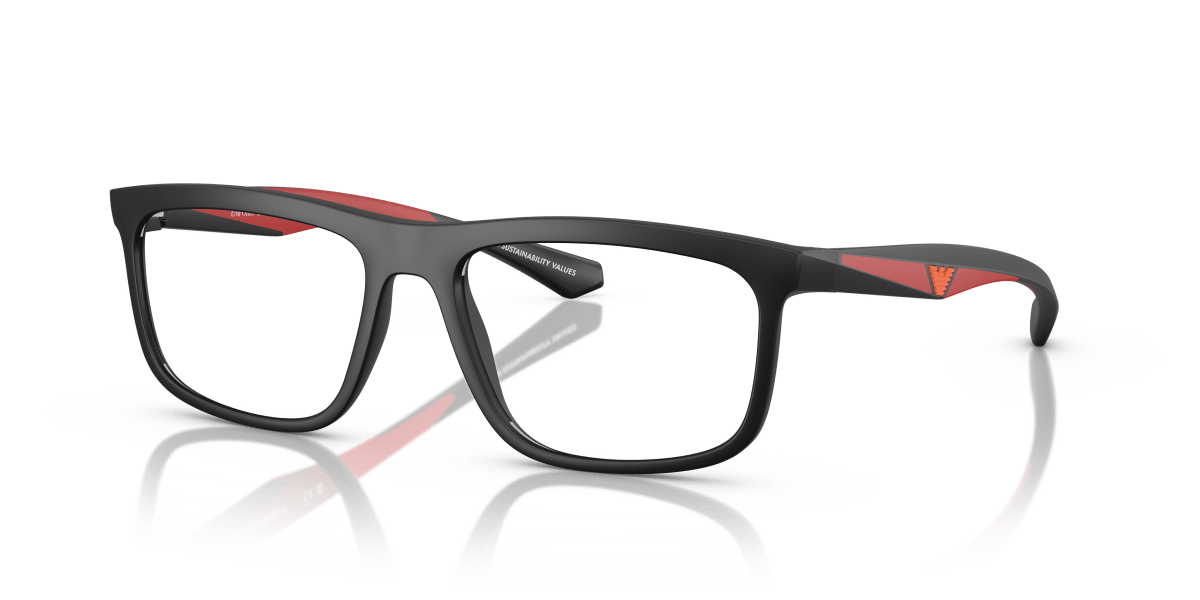 Emporio Armani EA3246 Black (Matte Black - 5009) 8056262479278
