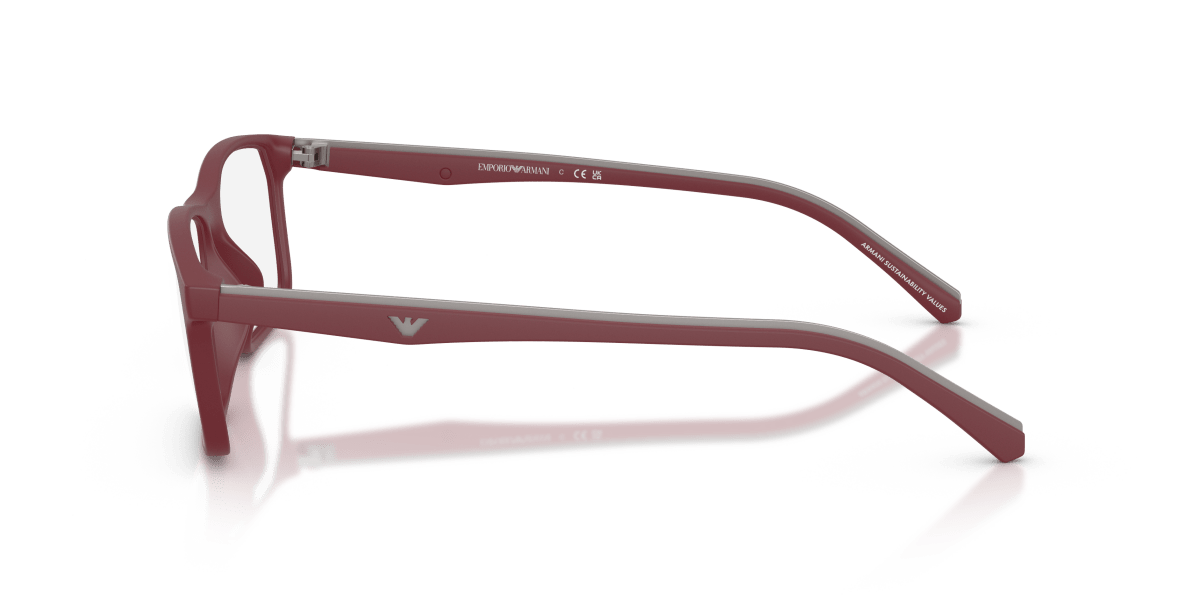 0EA3266U Matte Bordeaux side view image 2 barcode 8056262661109