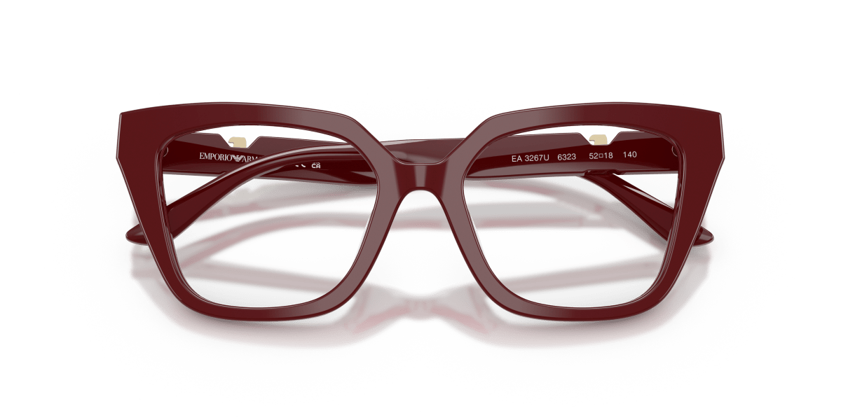 0EA3267U Shiny Bordeaux close front view image 5 barcode 8056262662915