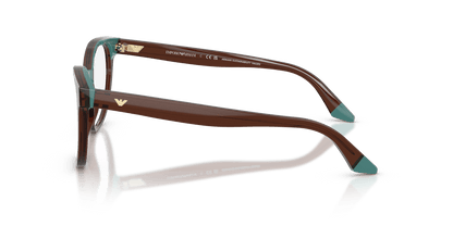 0EA3274 Transparent Brown/Teal side view image 2 barcode 8056262584194