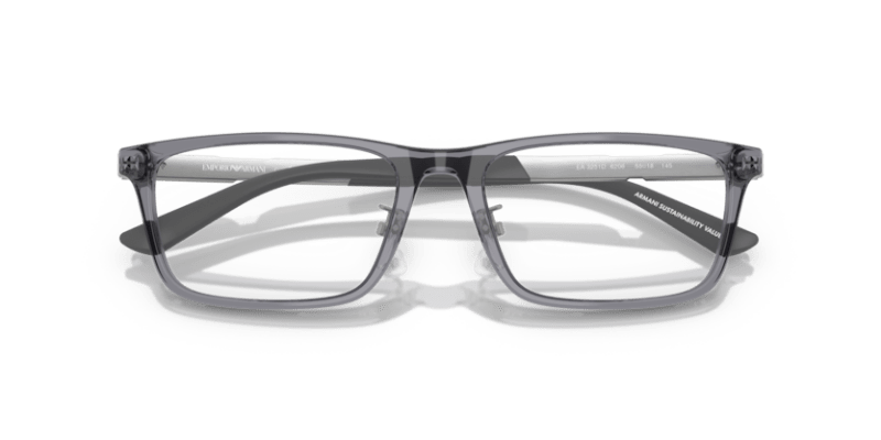 Emporio Armani EA3251D - Emporio Armani - Shiny Transparent Grey - 55 MM - Ardor Eyewear 8056262345122