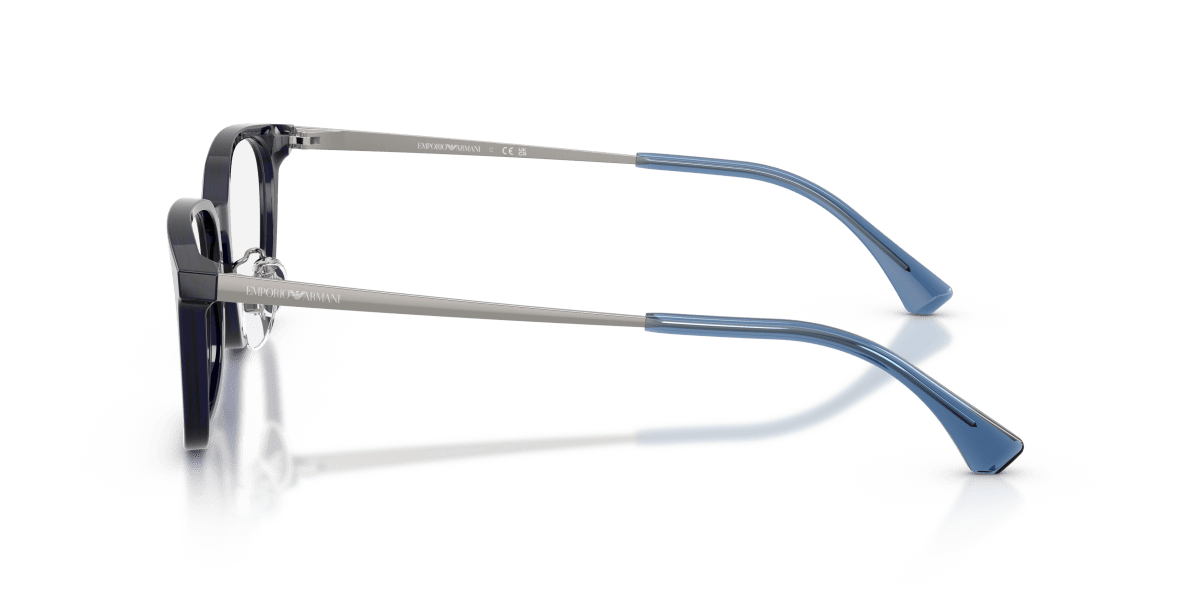 0EA3296D Shiny Transparent Blue side view image 2 barcode 8056262979839