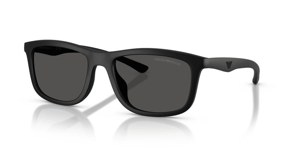 0EA4277U Matte Black/Black Rubber three quarter view image 1 barcode 8056262970102