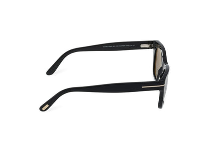 Shiny Black Male Sunglasses Tom Ford 889214496003