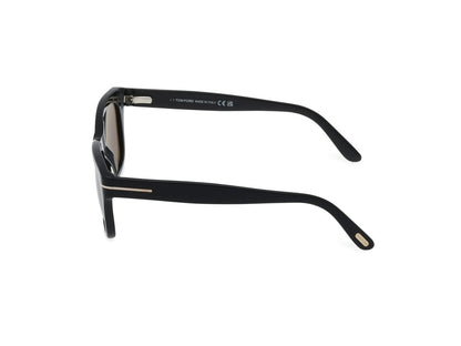 Shiny Black Male Sunglasses Tom Ford 889214496003