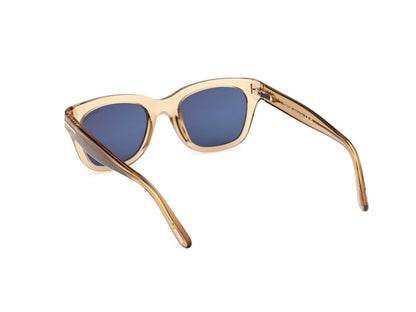 Shiny Light Brown Male Sunglasses Tom Ford 889214496010