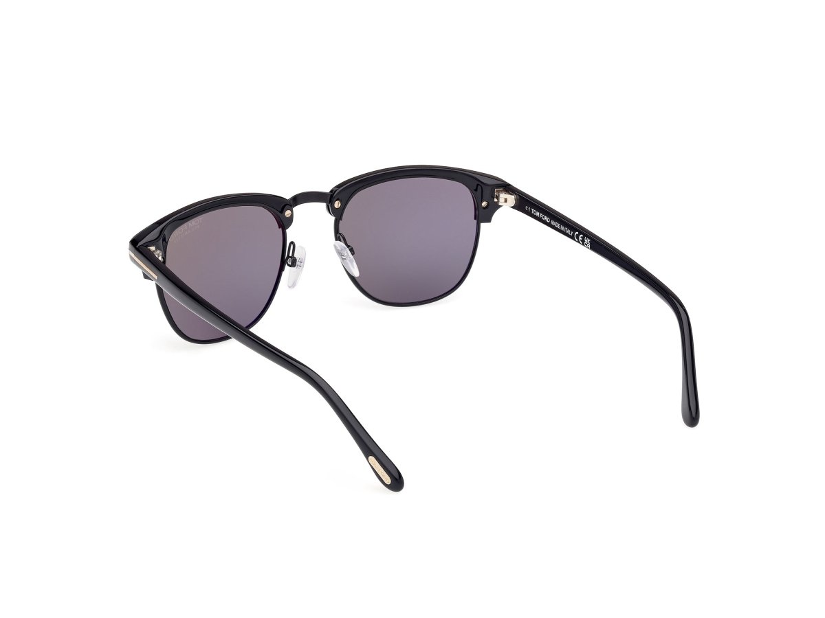 Shiny Black Male Sunglasses Tom Ford 889214551672