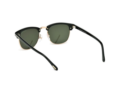 Shiny Black Male Sunglasses Tom Ford 664689523986