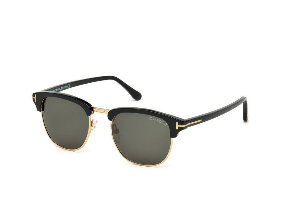 Shiny Black Male Sunglasses Tom Ford 664689764754 664689523986