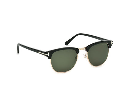 Shiny Black Male Sunglasses Tom Ford 664689523986