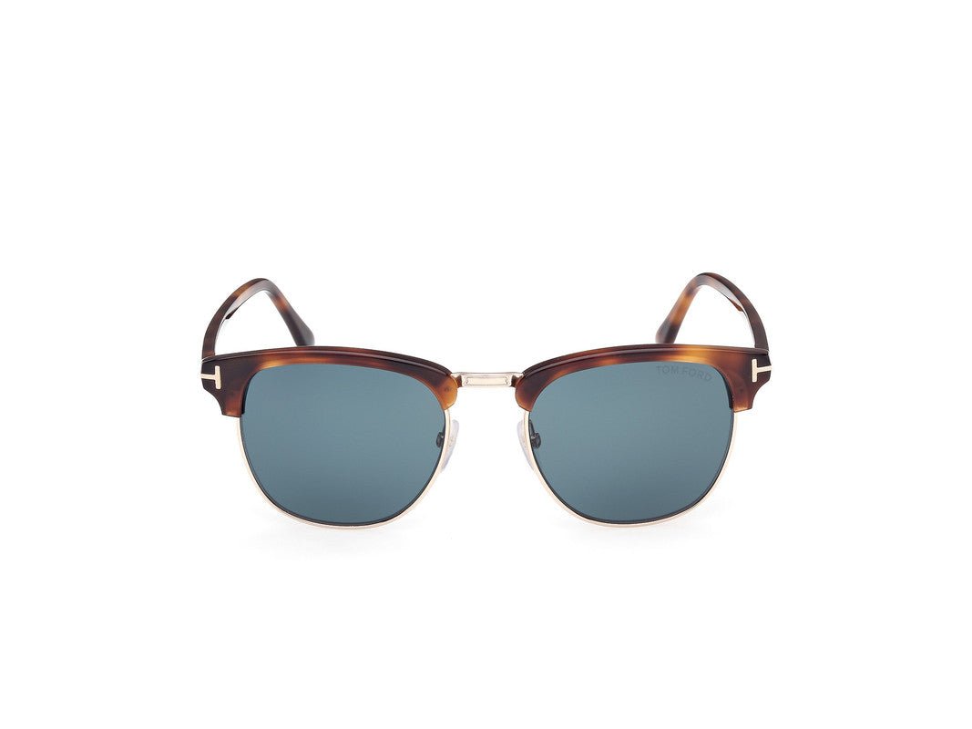 Blonde Havana Male Sunglasses Tom Ford 889214551658