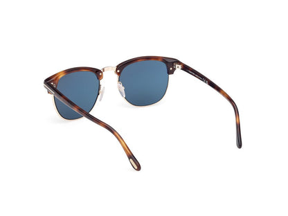 Blonde Havana Male Sunglasses Tom Ford 889214551658