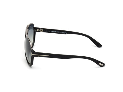 Tom Ford FT0334 Matte Black / Blue Gradient 664689602872