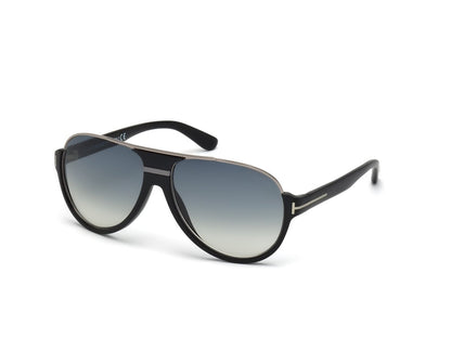 Tom Ford FT0334 Matte Black / Blue Gradient 664689602872
