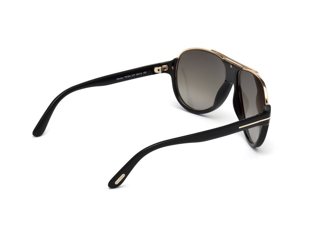 Shiny Black Male Sunglasses Tom Ford 664689602865