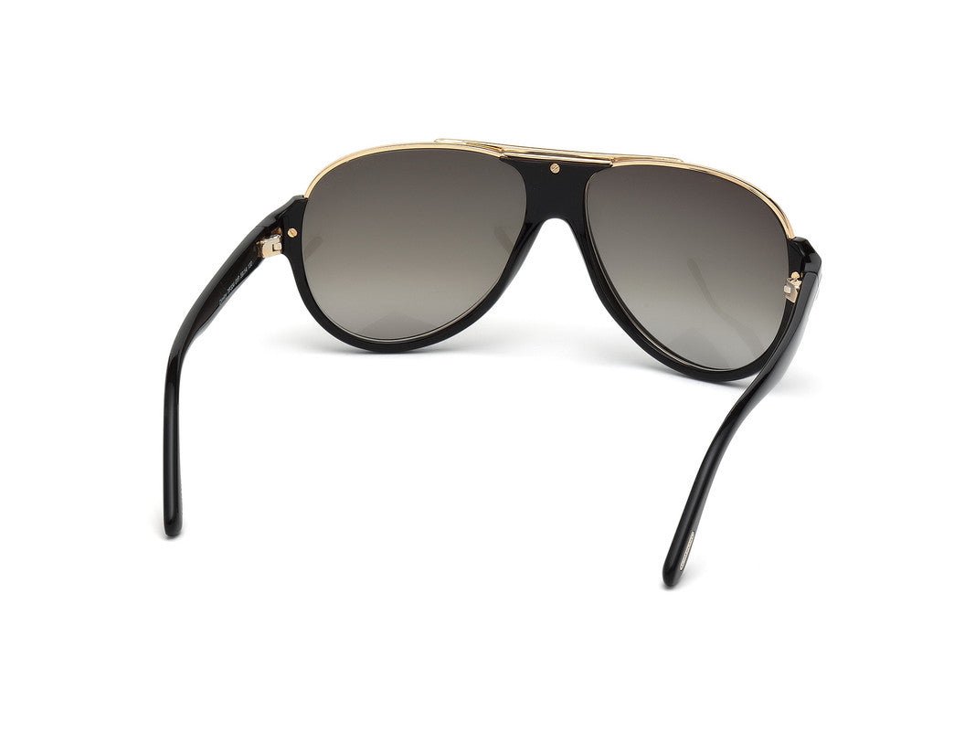 Shiny Black Male Sunglasses Tom Ford 664689602865