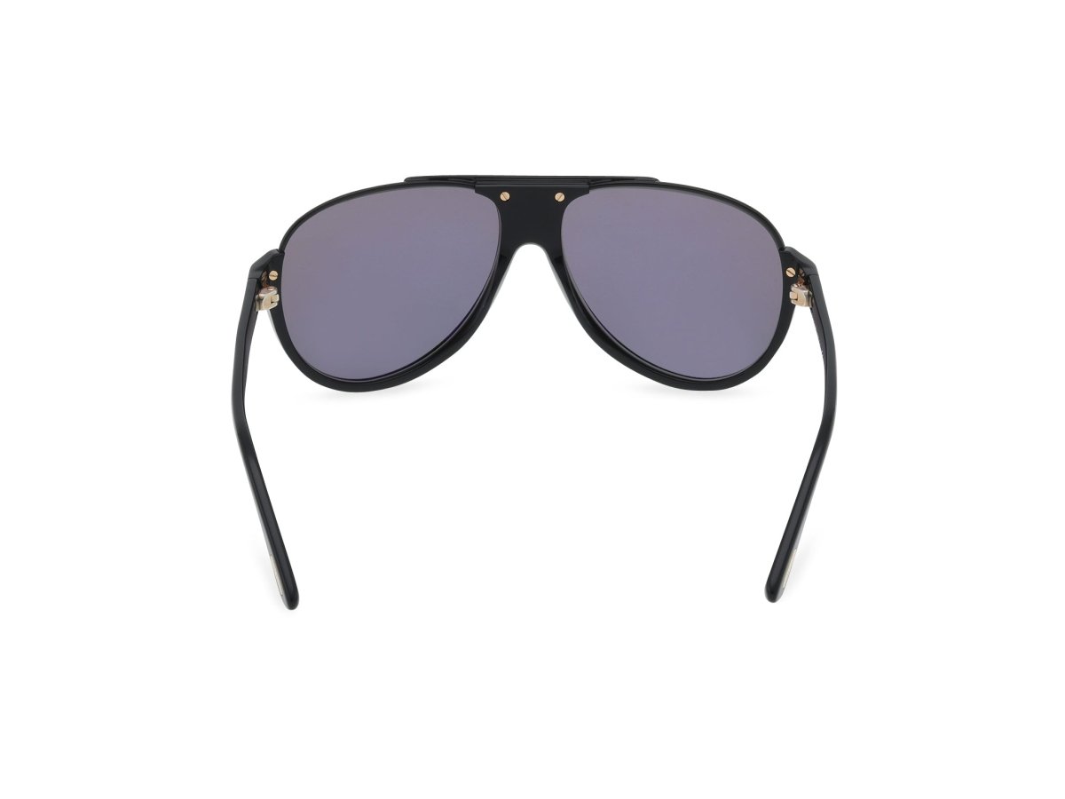 Shiny Black Male Sunglasses Tom Ford 889214496201