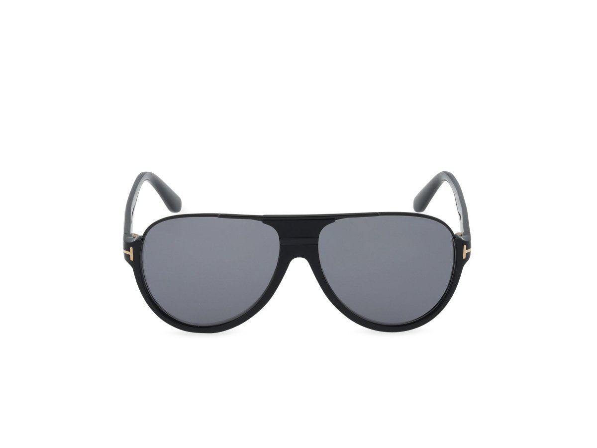 Shiny Black Male Sunglasses Tom Ford 889214496201