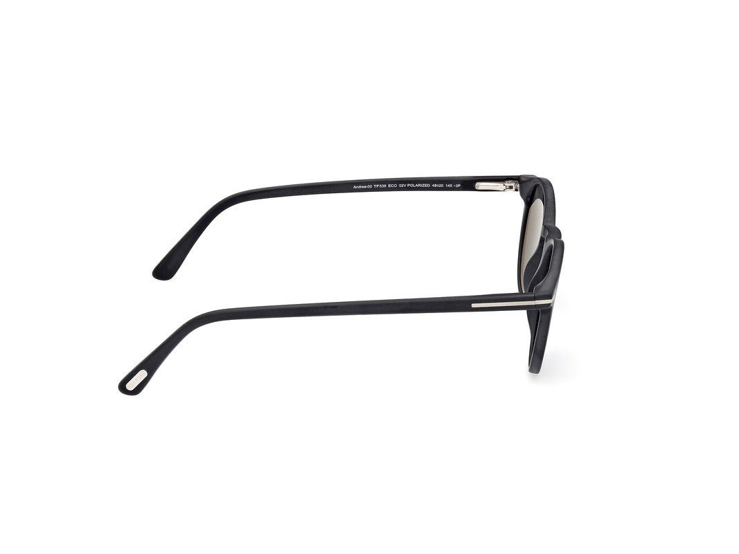 Matte Black Male Sunglasses Tom Ford 889214531711