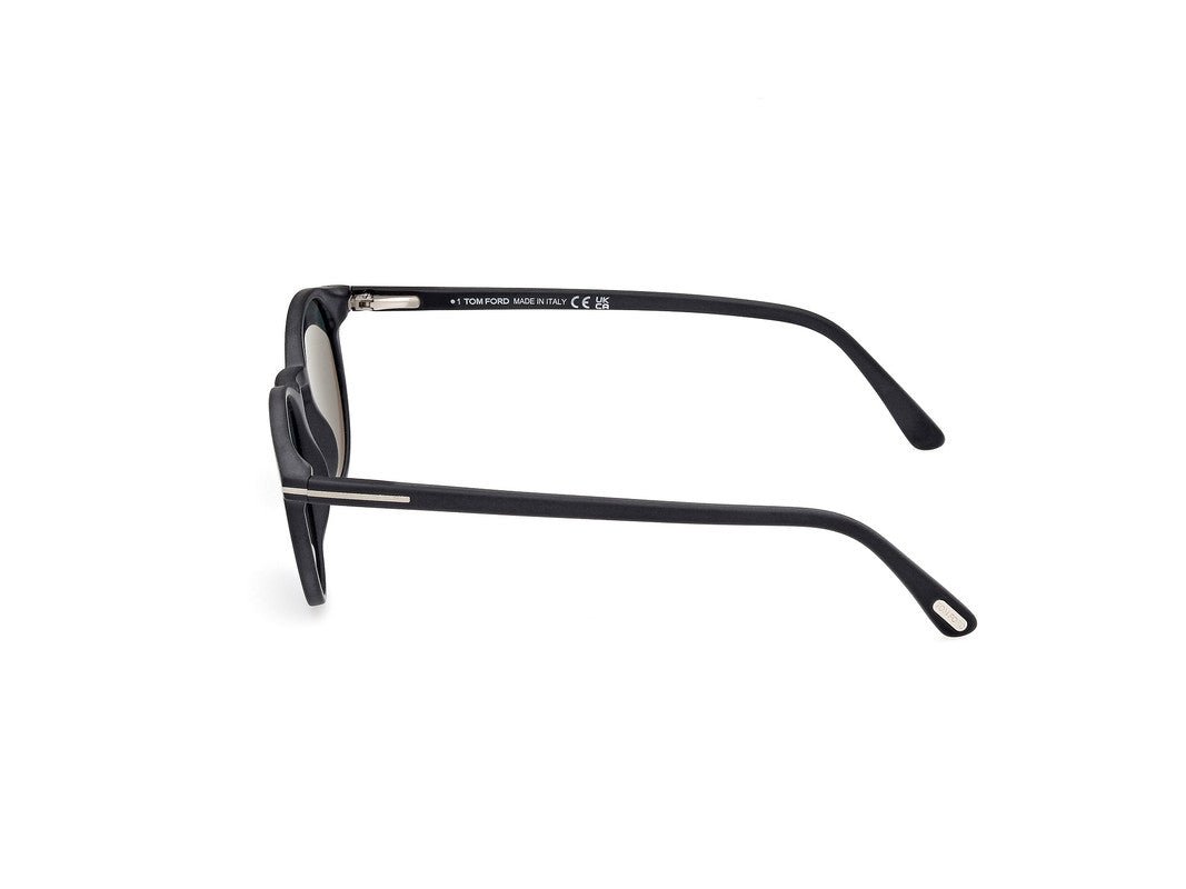 Matte Black Male Sunglasses Tom Ford 889214531711
