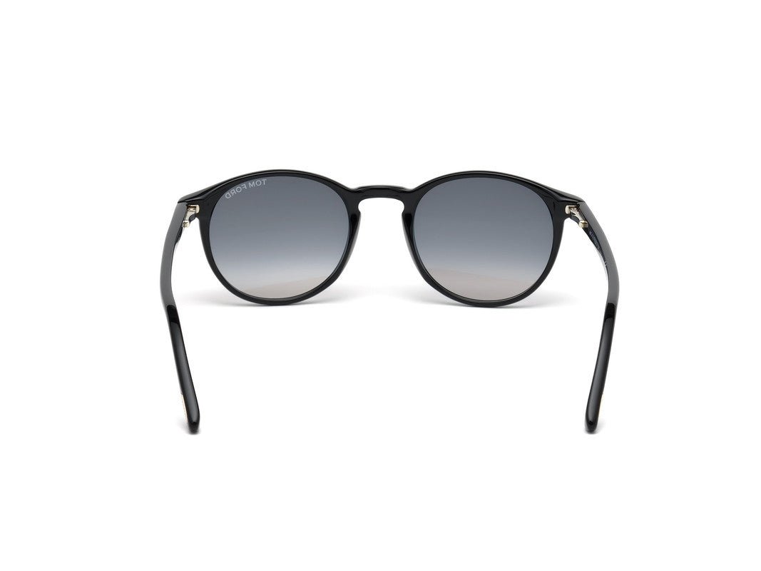Shiny Black Male Sunglasses Tom Ford 664689857968