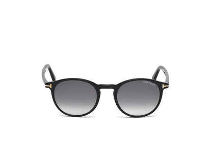 Shiny Black Male Sunglasses Tom Ford 664689857968