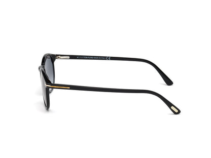 Shiny Black Male Sunglasses Tom Ford 664689857968