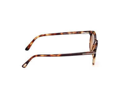 Blonde Havana Male Sunglasses Tom Ford 889214531735